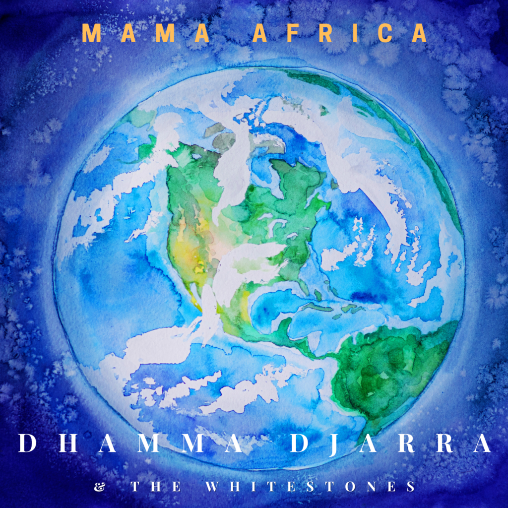 L'une des pochettes de l'album Mama Africa de Dhamma Djarra